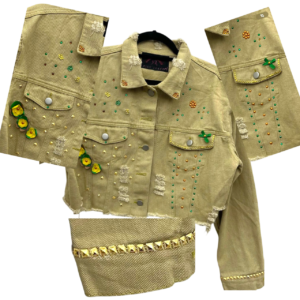 Chaqueta de mezclilla Mariposa Reina